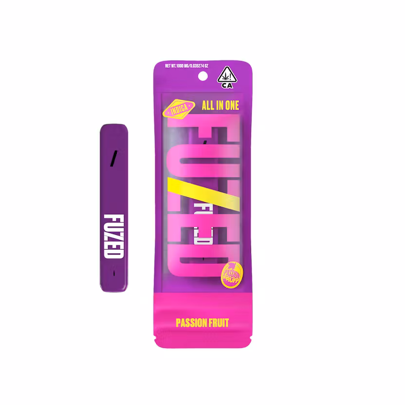 Passion Fruit-All-In-One Disposable Vape Pen-FUZED 1.0g